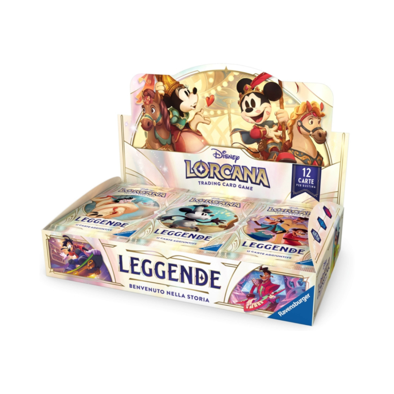Disney Lorcana - Leggende Box da 24 Bustine (IT)