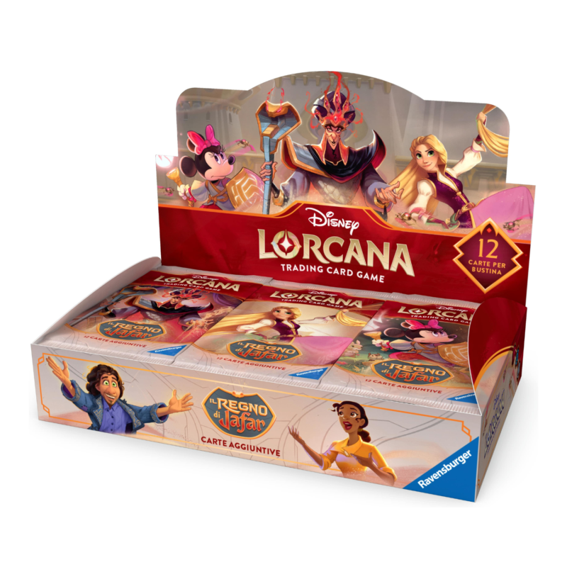 Disney Lorcana - Il Regno Di Jafar Box da 24 Bustine (IT)