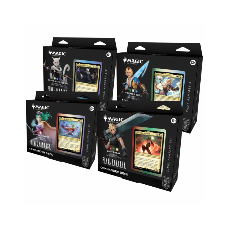 Magic Final Fantasy - Box Commander Deck 4 Mazzi (ENG)