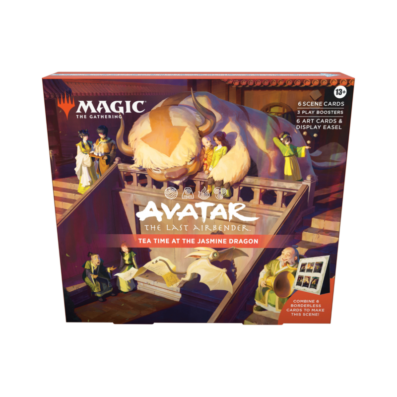 Magic Avatar: the Last Airbender Tea Time at the Jasmine Dragon Scene Box (ENG)