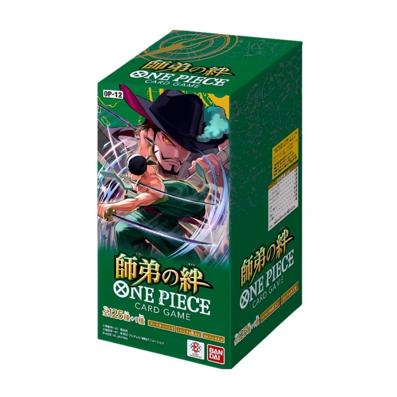 One Piece Card Game - OP-12 Legacy Of The Master Display da 24 Buste (JP)