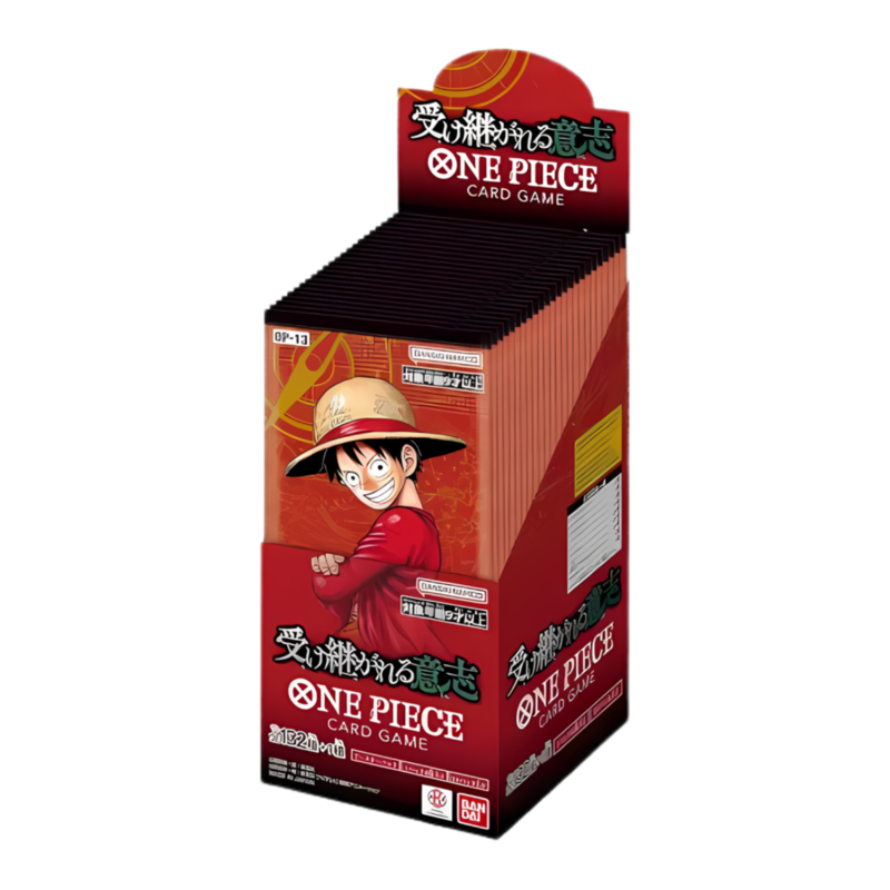One Piece Card Game - Carrying on His Will OP-13 - Display da 24 Buste (JP)
