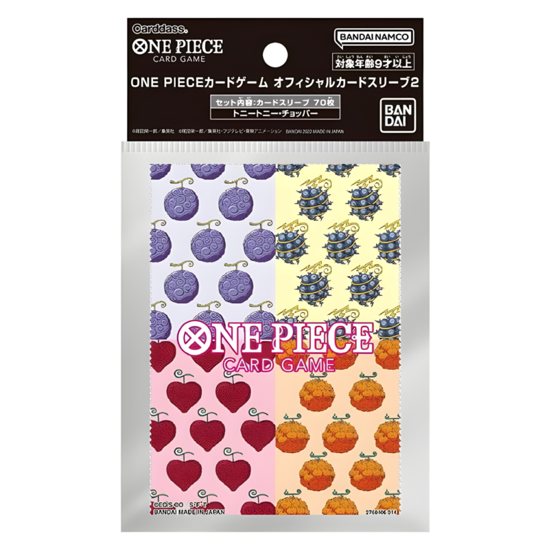 One Piece Card Game Official Sleeves - Devil Fruits (70 bustine)