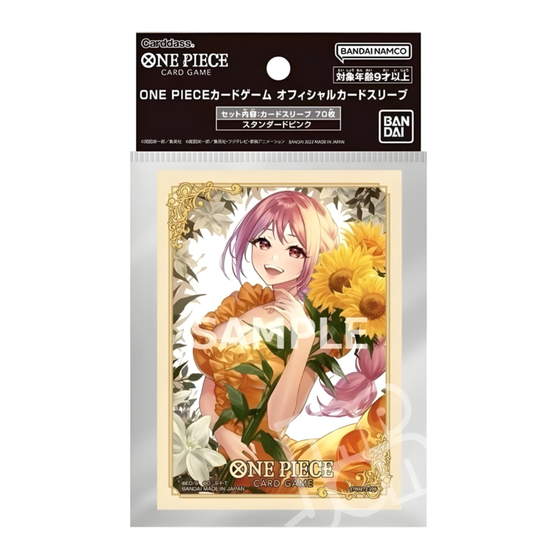 One Piece Card Game Official Sleeves - Official Limited vol.4- Rebecca (70 bustine)