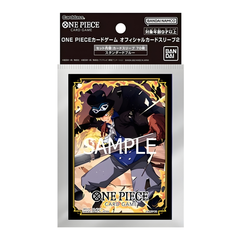 One Piece Card Game Official Sleeves - Official Limited vol.2 - Sabo (70 bustine)