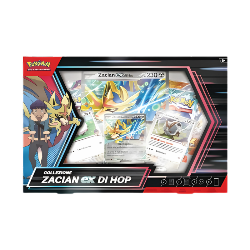 Pokémon - Collezione Box Zacian EX di Hop (IT)