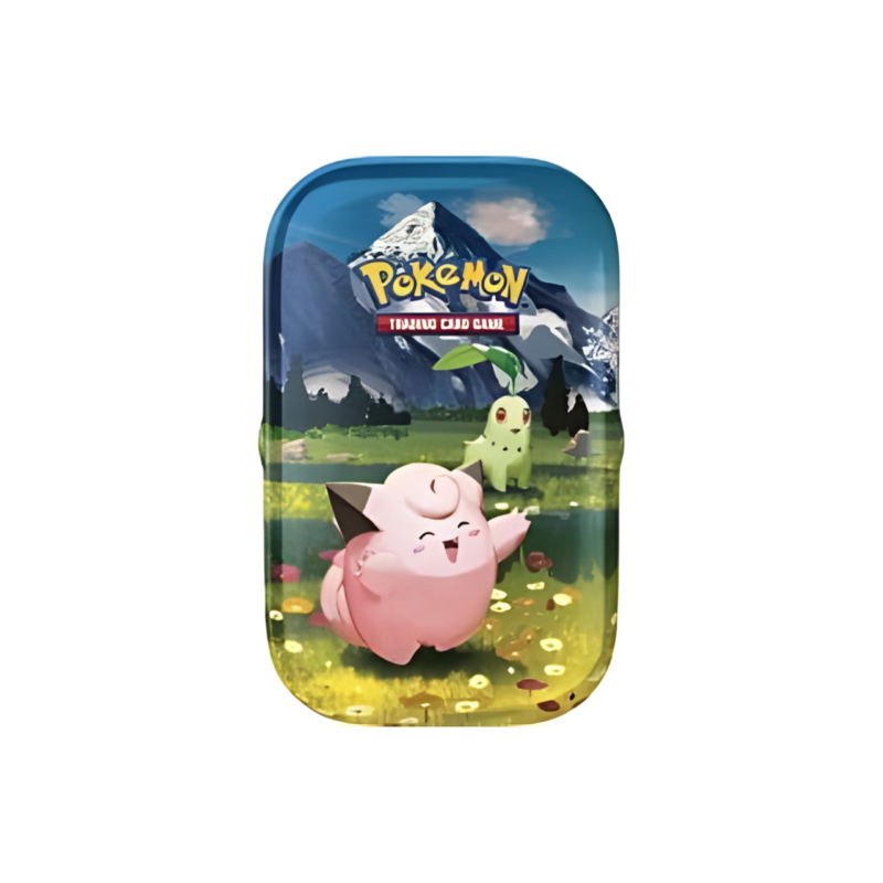 Pokémon - Mini Tin Megaevoluzione Ascesa Eroica Clefairy e Chikorita (ITA)