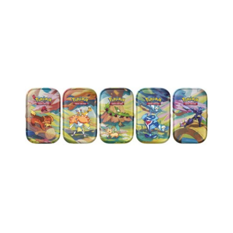 Pokémon - Set 5 Mini Tin Paldea Sfavillante (IT)