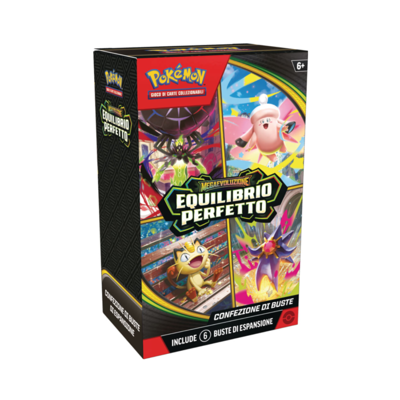 Pokémon Megaevoluzioni Equilibrio Perfetto - Bundle 6 buste (ITA)