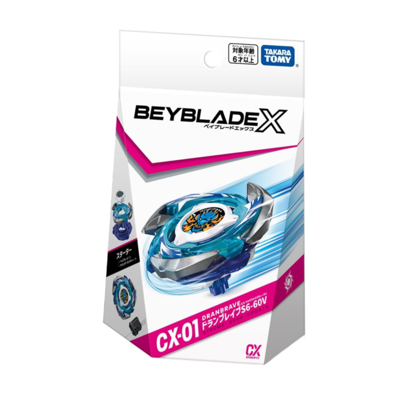 Takara Tomy - Beyblade X CX-01 Starter Dran Brave S6-60V