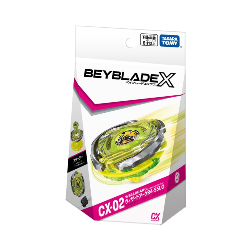 Takara Tomy - Beyblade X CX-02 Starter Wizard Arc R4-55LO