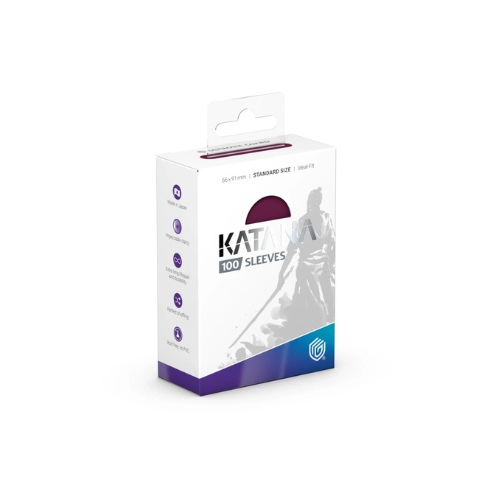 Ultimate Guard Katana Sleeves Standard Size RADIANT PLUM (100)