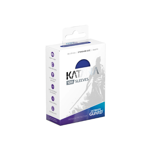Ultimate Guard Katana Sleeves Standard Size SAPPHIRE (100)