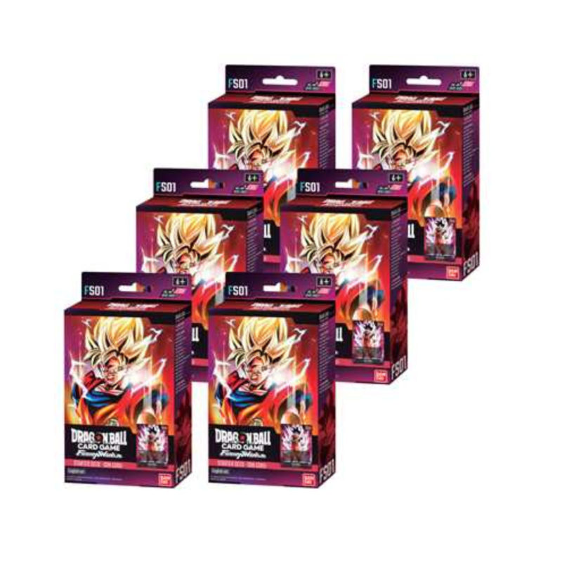 Dragon Ball Super Card Game Fusion World - Display 6x Starter Deck FS01 (ENG)