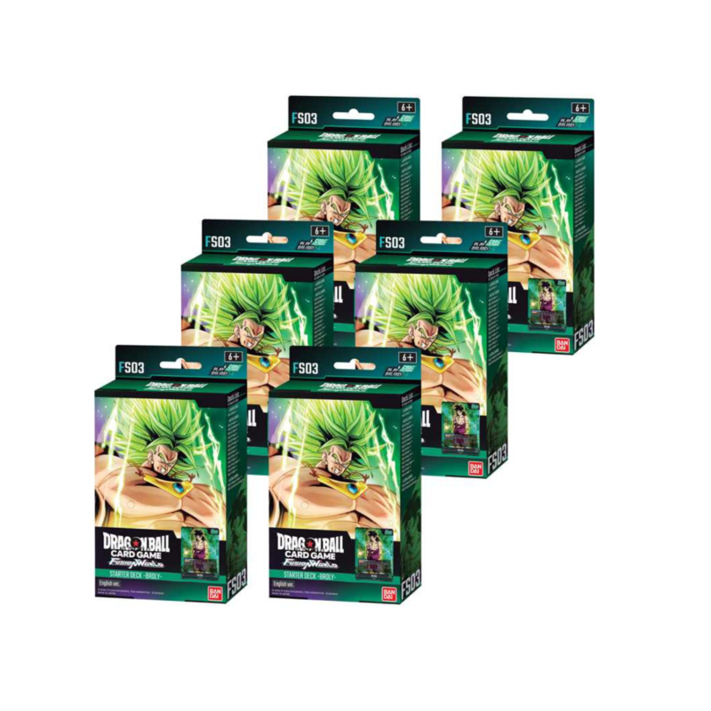 Dragon Ball Super Card Game Fusion World - Display 6x Starter Deck FS03 (ENG)