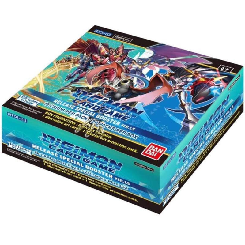 Digimon Card Game Box BT01-03 Ver. 1.5 (ENG)