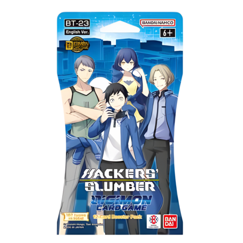 Digimon Card Game Blister HACKERS’ SLUMBER- (BT-23) (ENG)