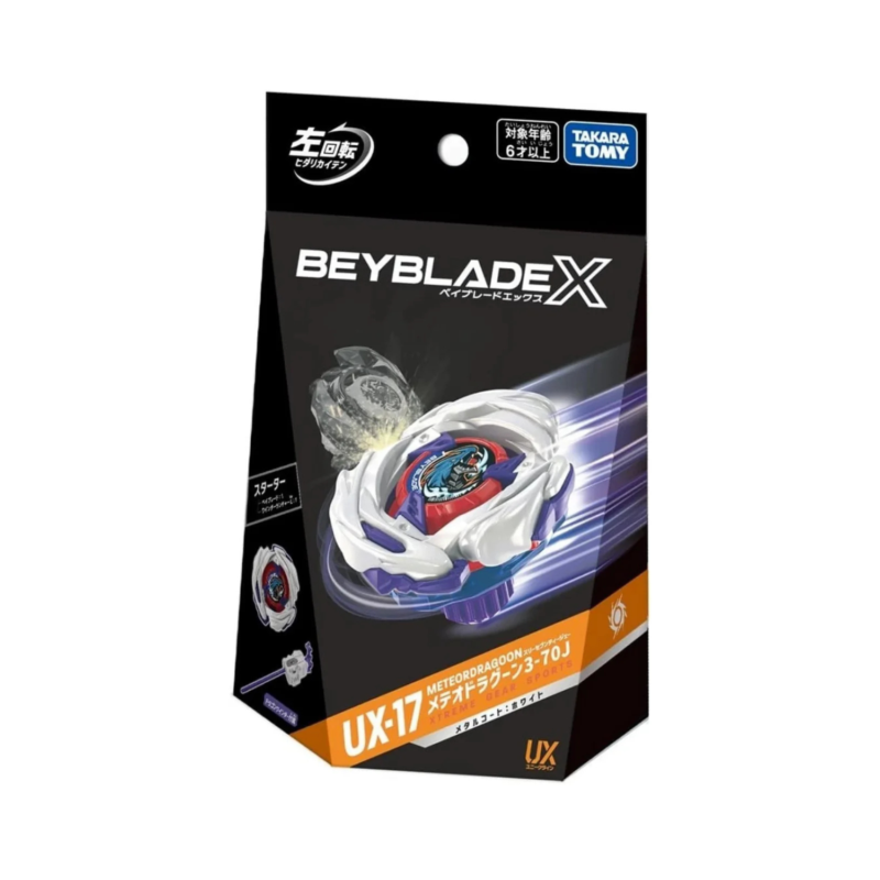 Takara Tomy - Beyblade X UX-17 Starter Meteor Dragoon 3-70J