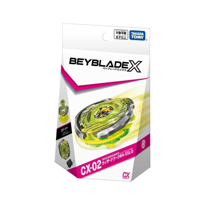 Takara Tomy - Beyblade X CX-02 Starter Wizard Arc R4-55LO