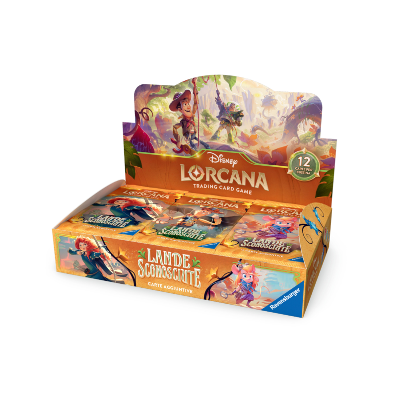 Disney Lorcana - Lande Sconosciute Box da 24 Bustine (IT)