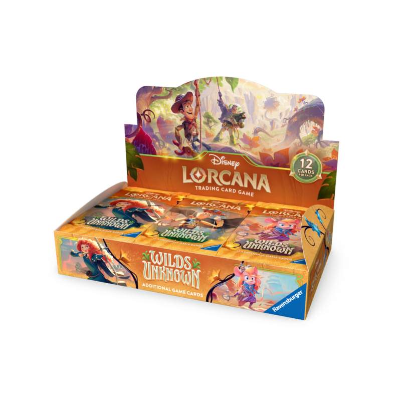 Disney Lorcana - Wilds Unknown Box da 24 Bustine (EN)