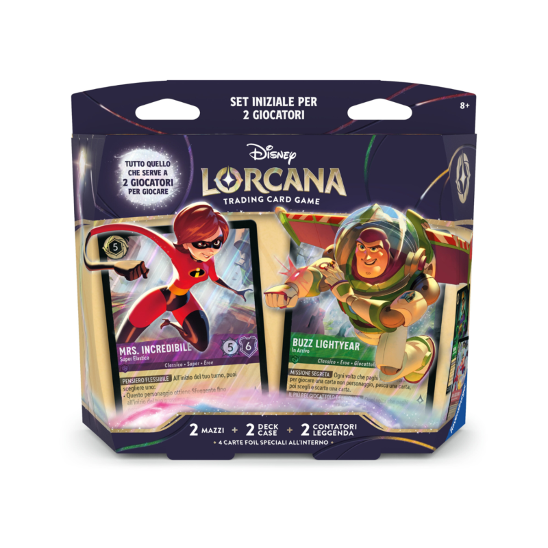 Disney Lorcana - Lande Sconosciute 2 Players Starter Decks (IT)