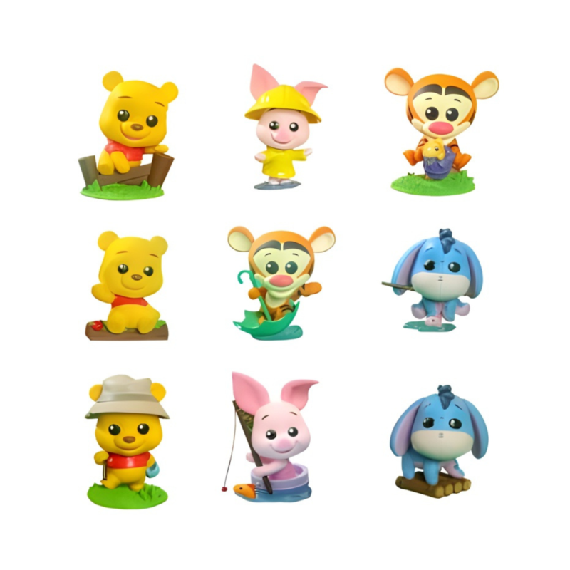 Disney Cosbi Mini Figures Winnie the Pooh 8 cm Blind Box Display (8)