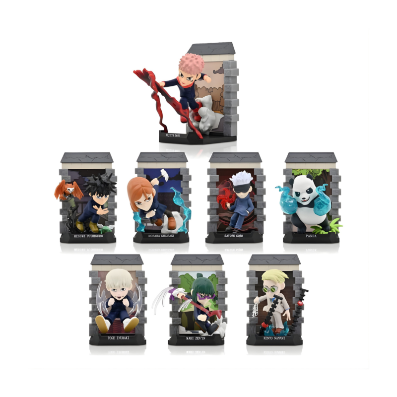 Jujutsu Kaisen Mystery Capsules Mini Figures Cursed 10 cm Display (12)