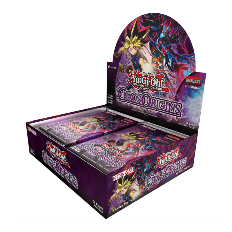 YU-GI-OH - Chaos Origins Booster Display da 24 Buste (ENG)