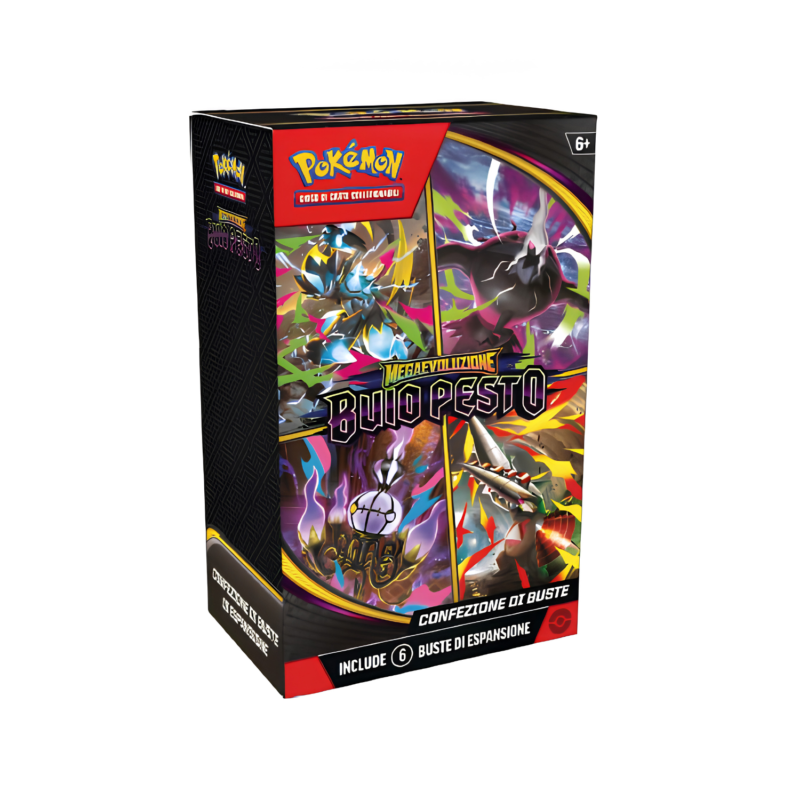 Pokémon - Buio Pesto Bundle 6 buste 2026 (ITA)