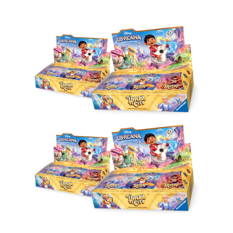 Disney Lorcana - Case 4x Hyperia City Booster Box (ENG)