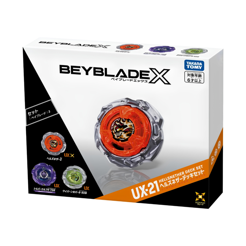 Takara Tomy - Beyblade X UX-21 August Deck Set